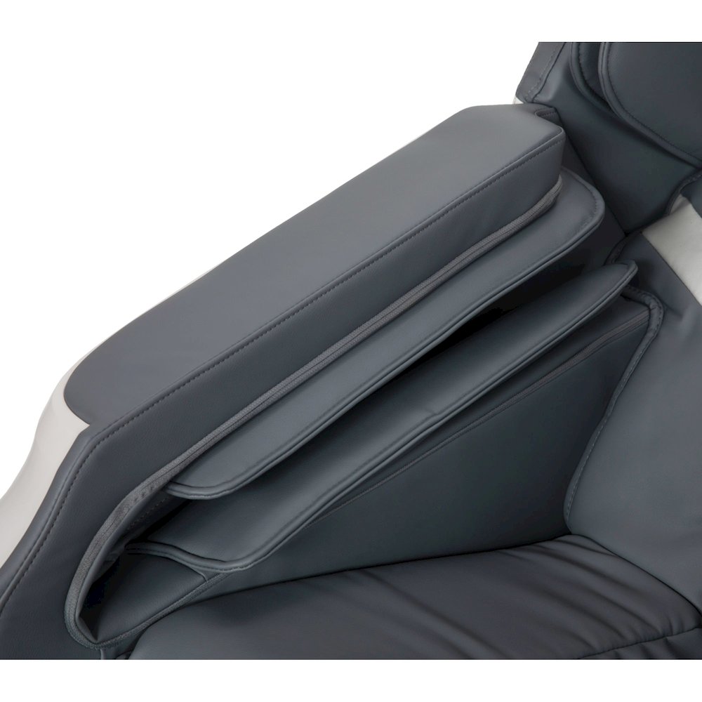 Crescendo Massage Chair in Charcoal PU. Picture 8