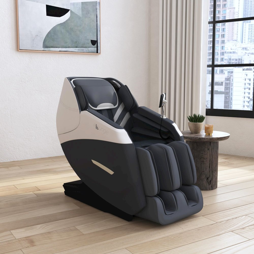 Crescendo Massage Chair in Charcoal PU. Picture 5