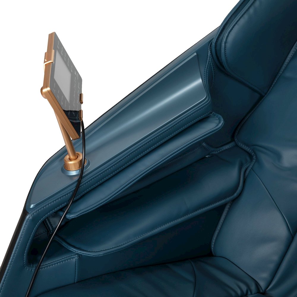 Enhance Massage Chair in Navy PU. Picture 6