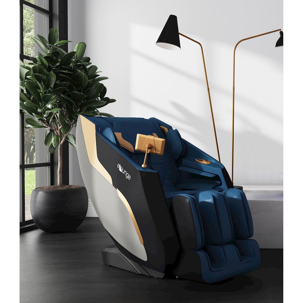 Enhance Massage Chair in Navy PU. Picture 14
