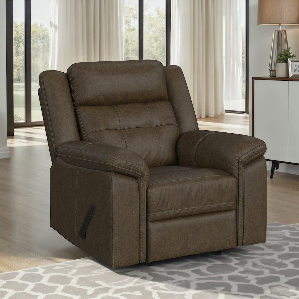 Odyssey Rocker Recliner in Vine Chestnut. Picture 2
