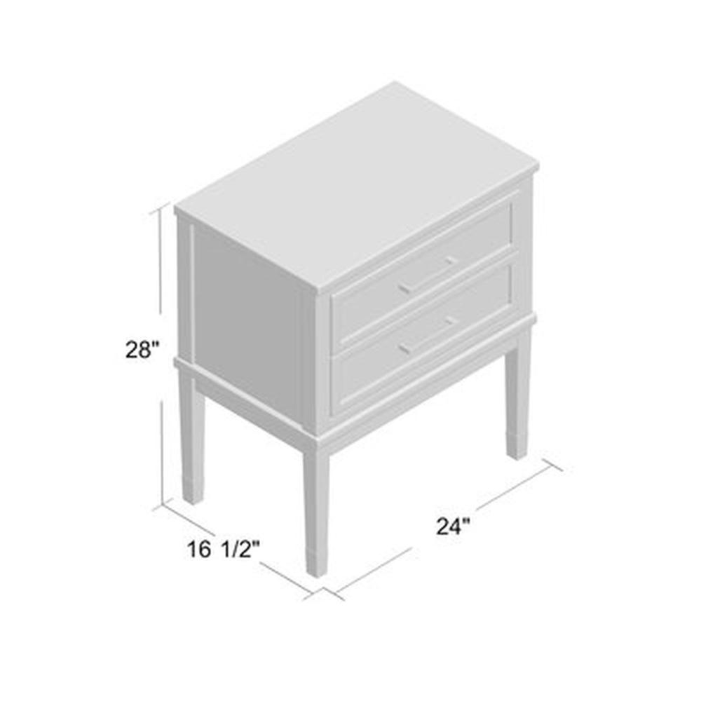 Picket House Furnishings Brody Side Table in Grey. Picture 7