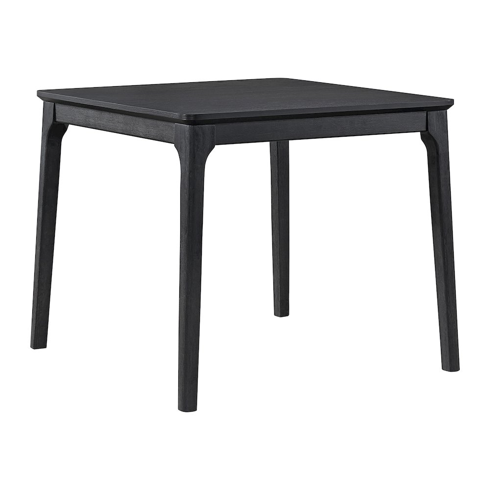 Mendoza 5PC Counter Set with Table and 4 Chairs in Black. Picture 1