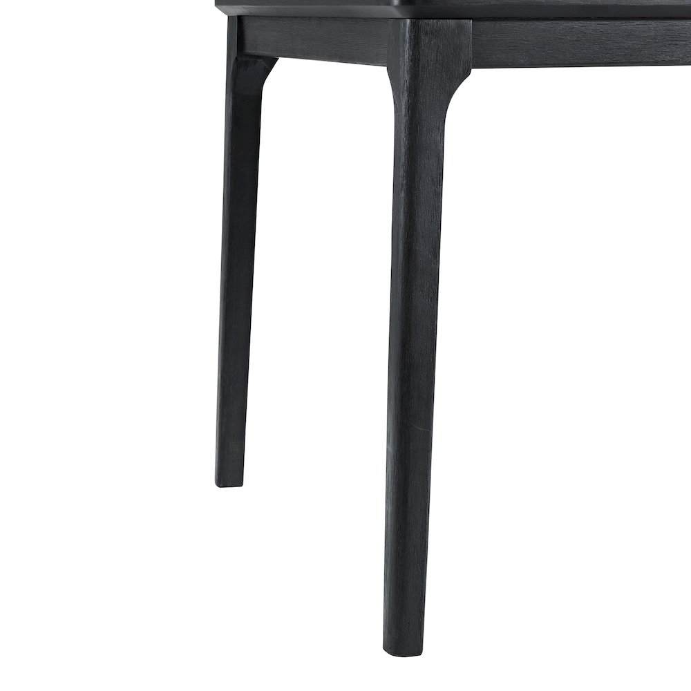 Mendoza 5PC Counter Set with Table and 4 Chairs in Black. Picture 7