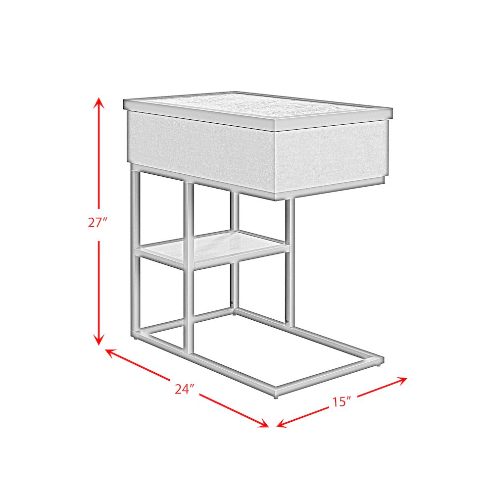 Halo Smart C-Table in Black. Picture 10