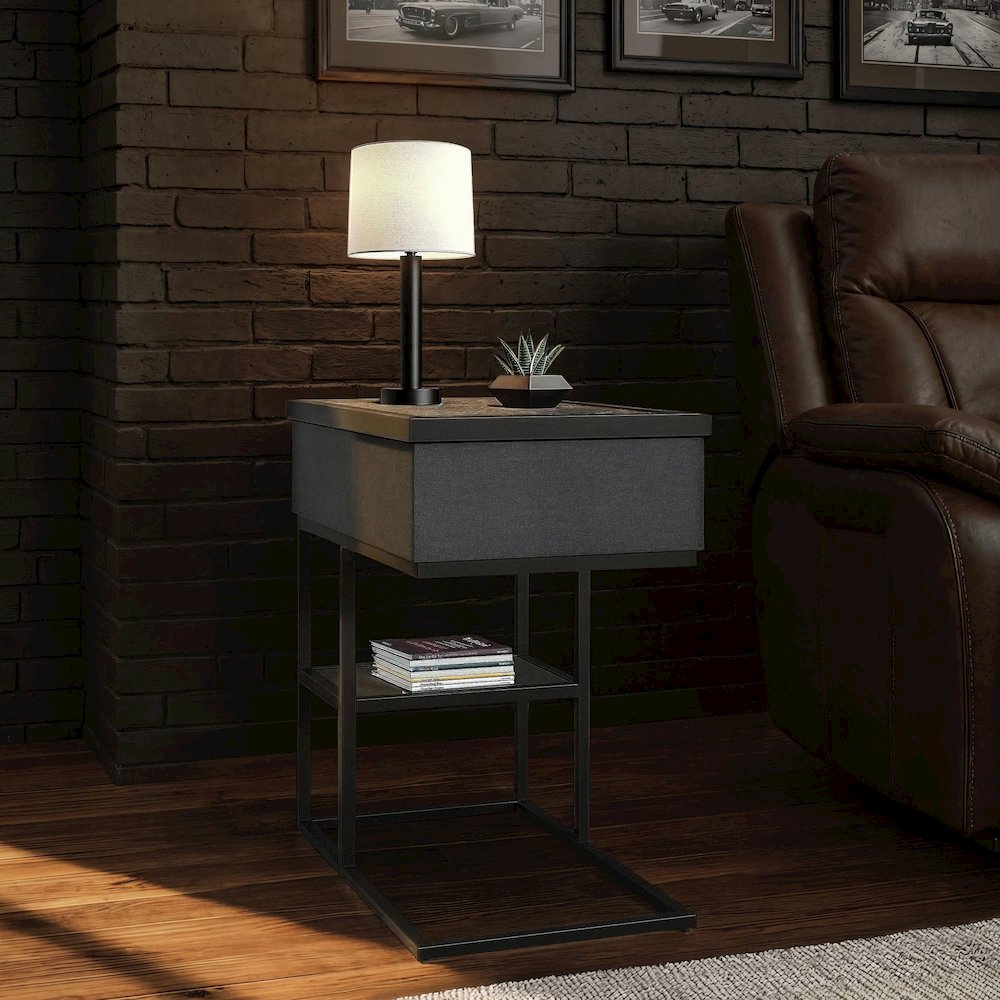 Halo Smart C-Table in Black. Picture 9
