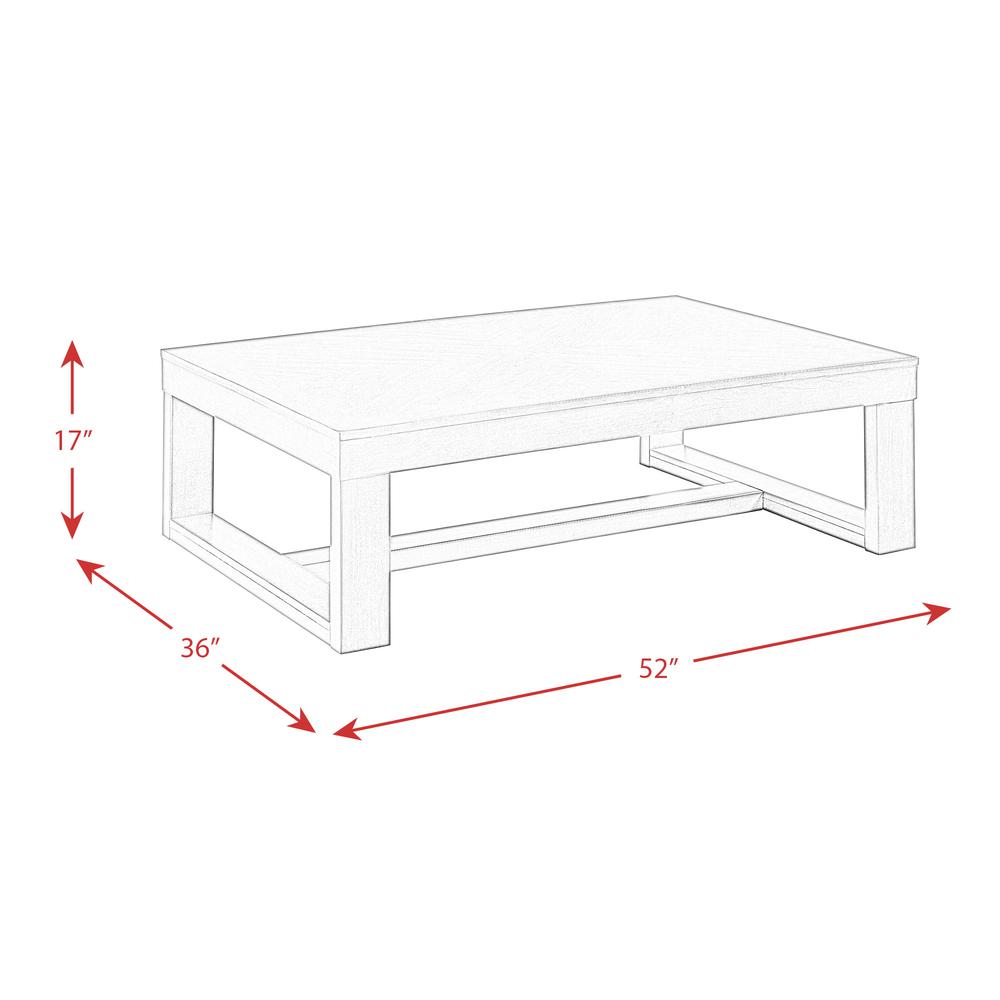 Drew Rectangle Coffee Table. Picture 7
