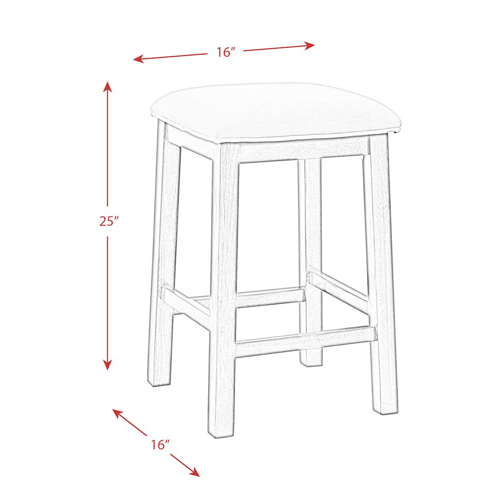Drew Occasional Bar Table Single Pack (Table + Three Stools). Picture 15