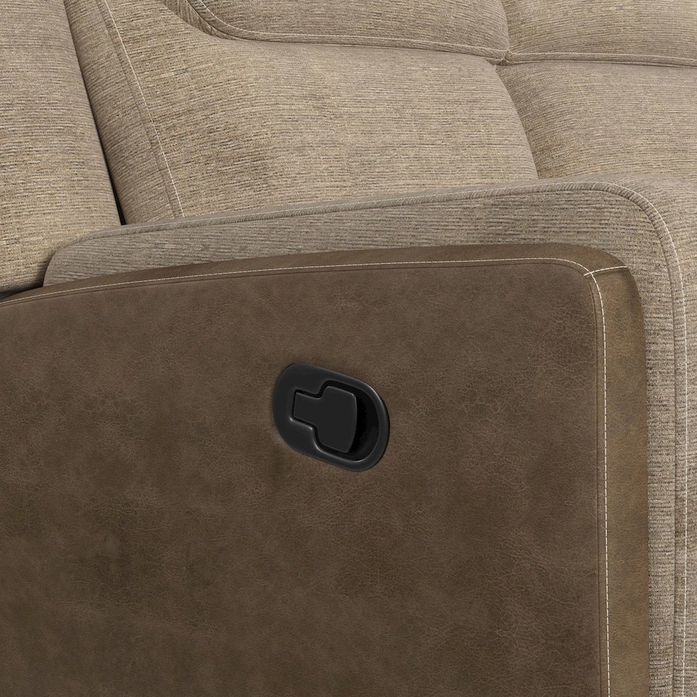 Viper Motion Sofa in Rancho Beige. Picture 6