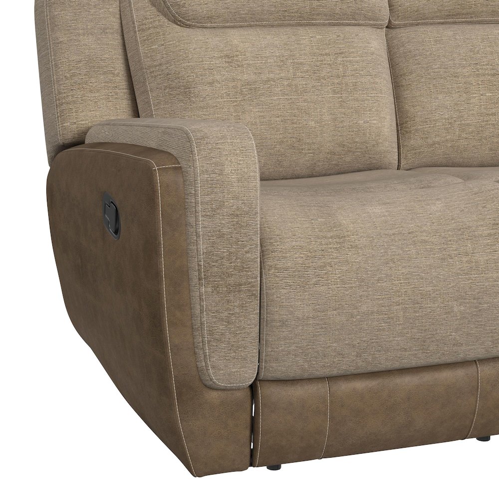 Viper Motion Sofa in Rancho Beige. Picture 7