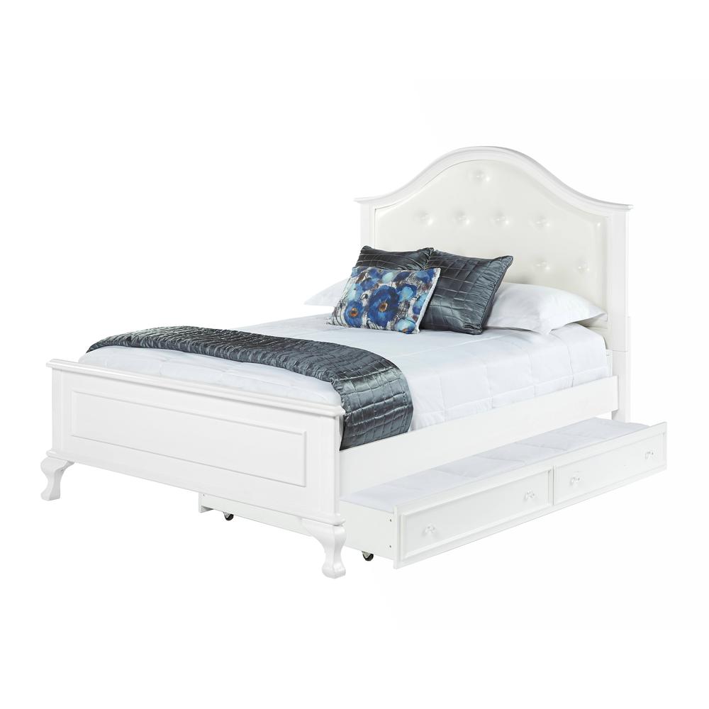 Jenna Full Panel w/ Trundle 6PC Bedroom Set. Picture 3