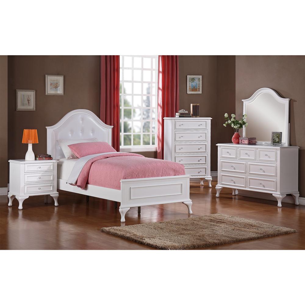 Jenna Twin Panel 3PC Bedroom Set. Picture 6