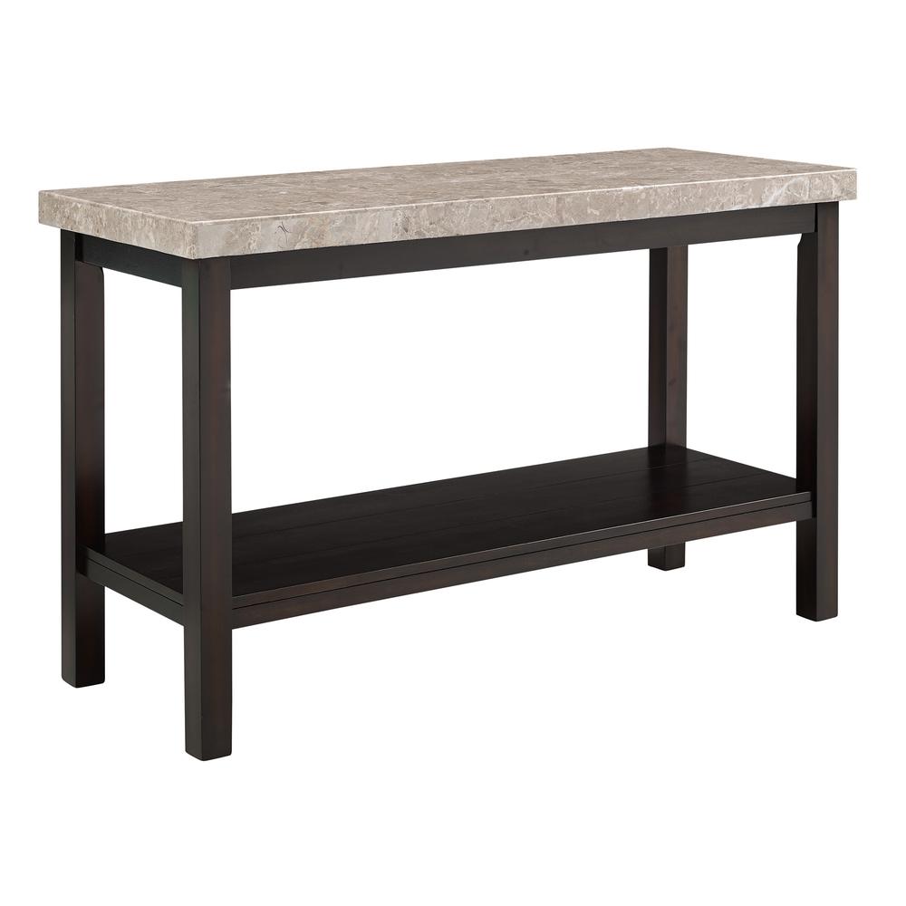 Picket House Furnishings Caleb Sofa Table With Marble Top. Picture 3
