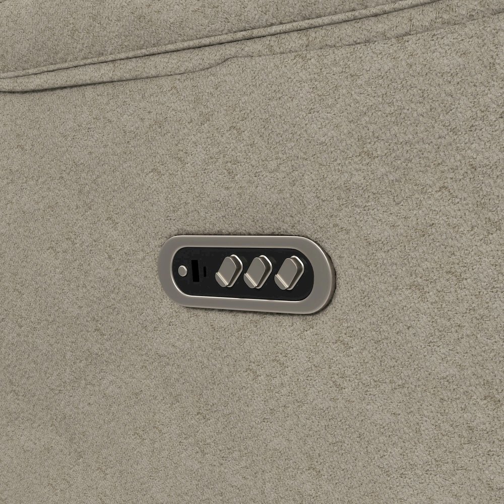 Roy P3 Recliner, zero gravity, memory foam in Bama Toast. Picture 5