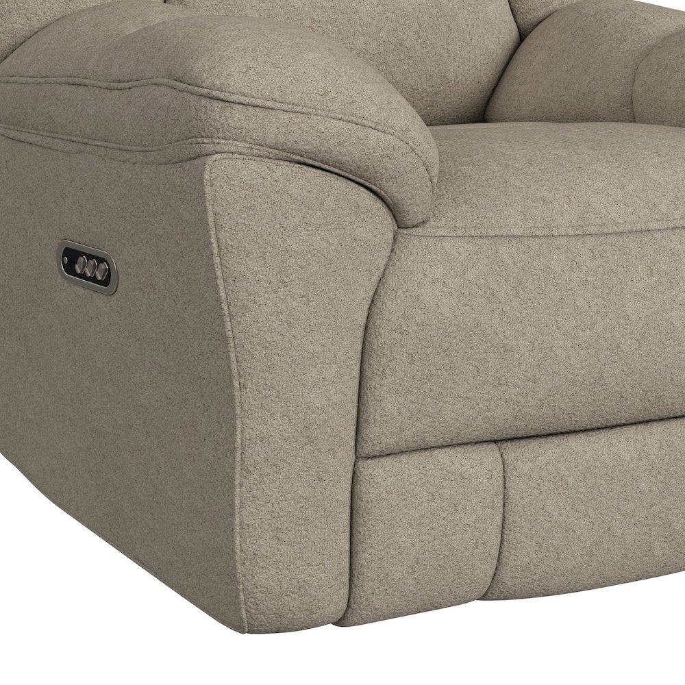 Roy P3 Recliner, zero gravity, memory foam in Bama Toast. Picture 6