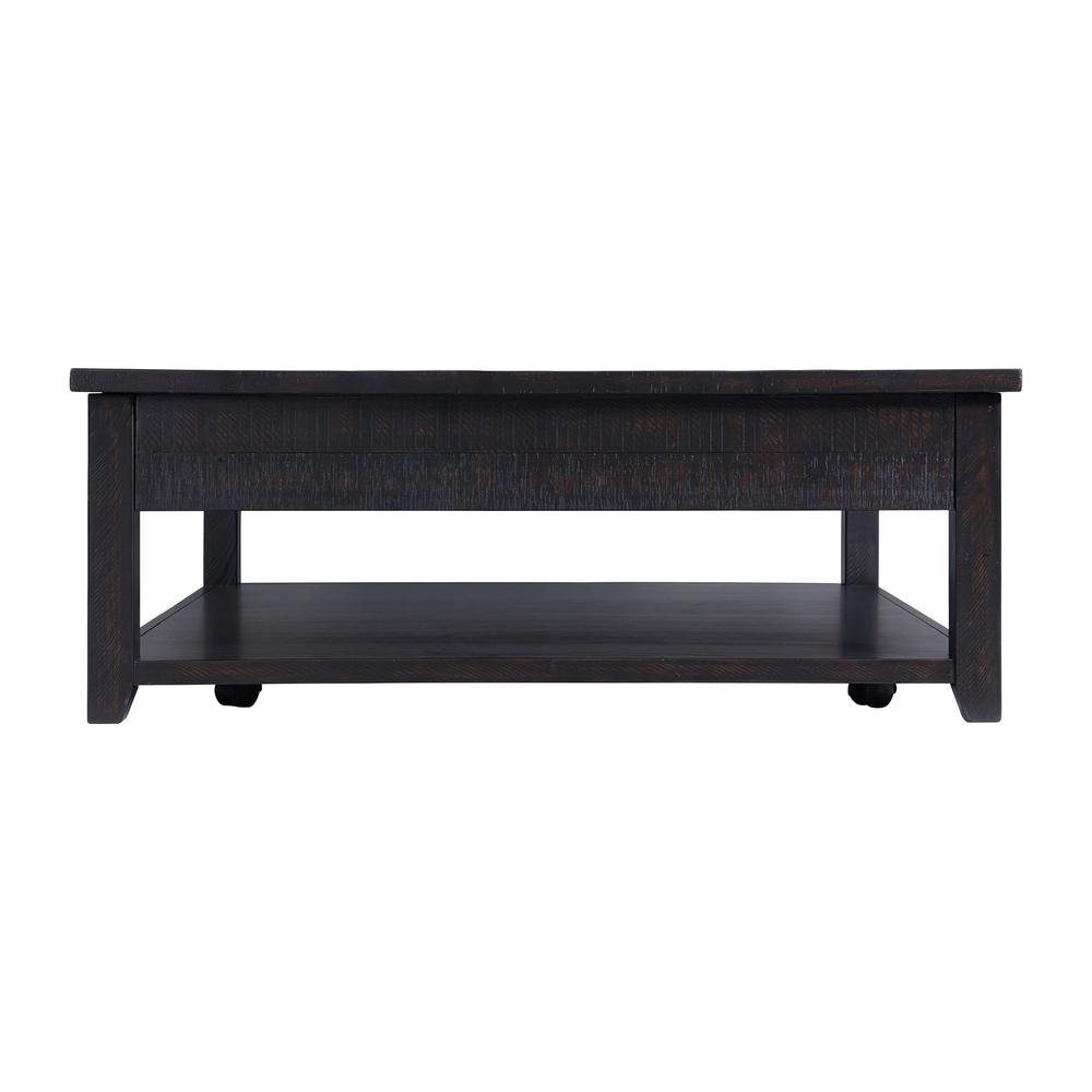 Kahlil Square Coffee Table in Espresso. Picture 3