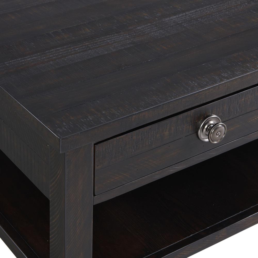 Kahlil Square Coffee Table in Espresso. Picture 5
