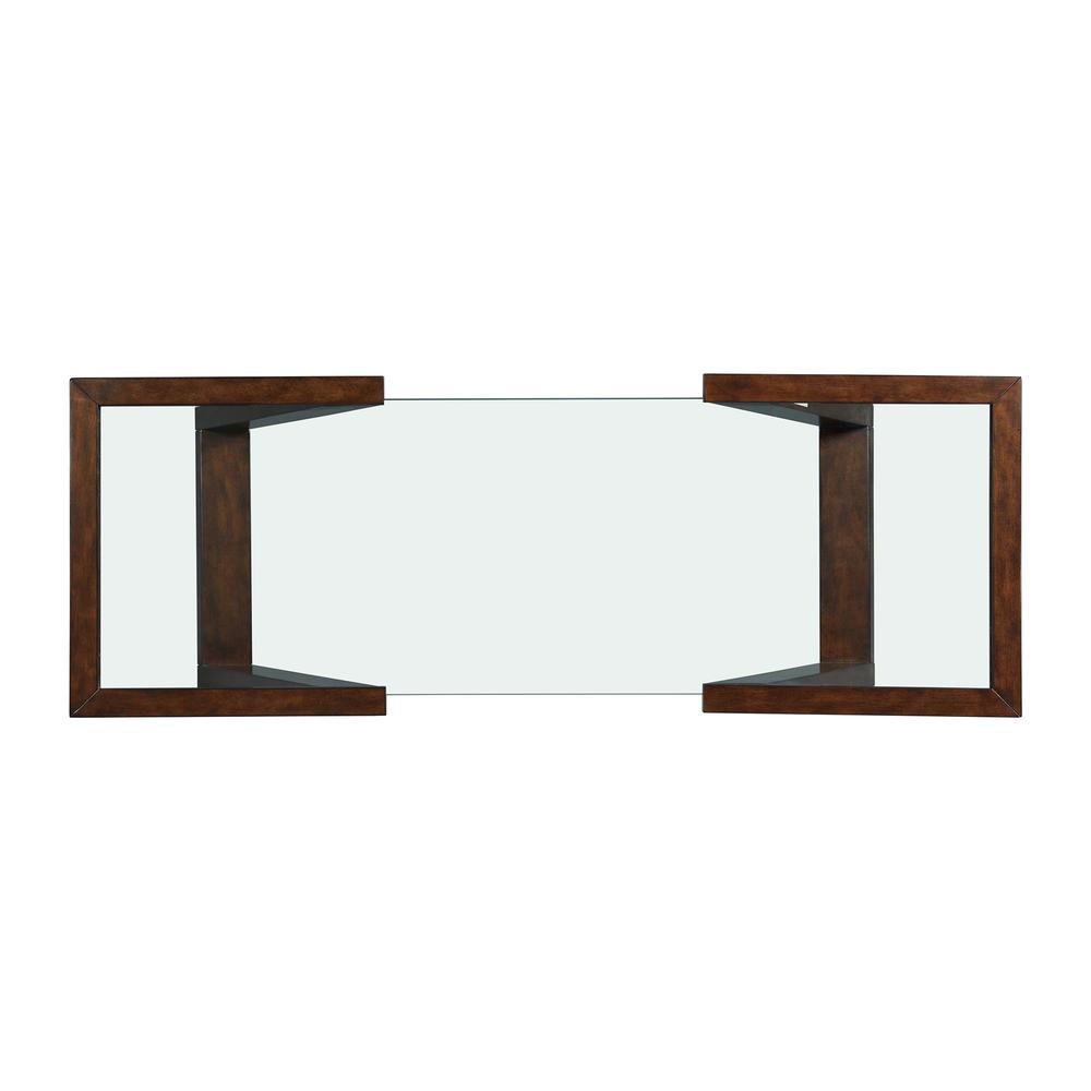 Picket House Furnishings Kai Sofa Table in Dark Espresso. Picture 6