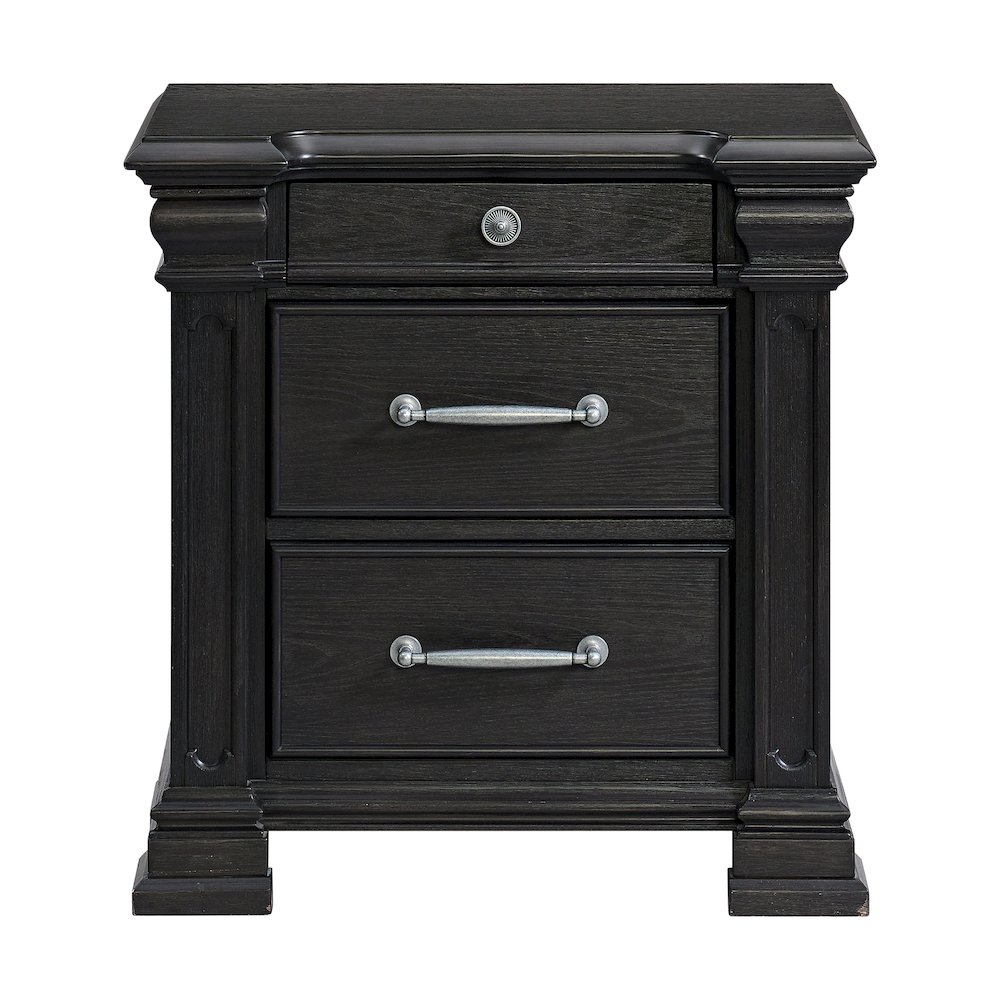 Paterson 3-Drawer Nightstand. Picture 6