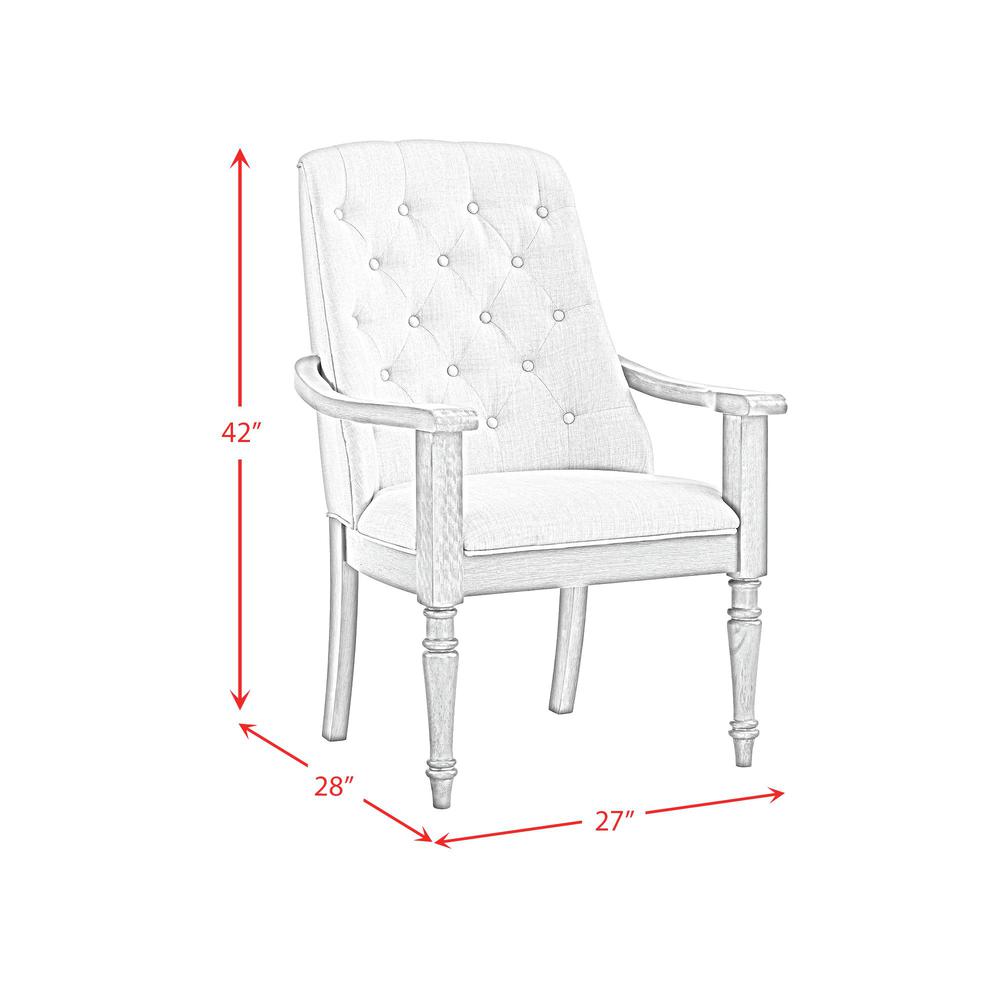 Royale 7PC Standard Height Dining Set in Grey. Picture 7