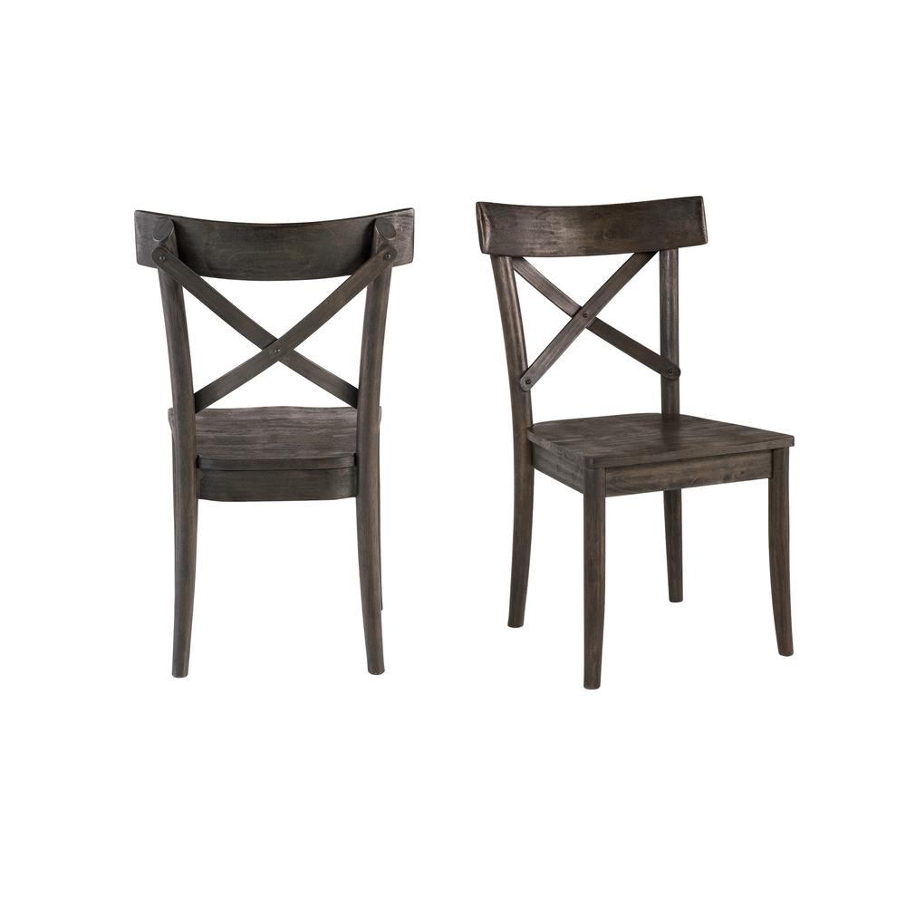 Calhoun Wooden Side Chair Set. Picture 1