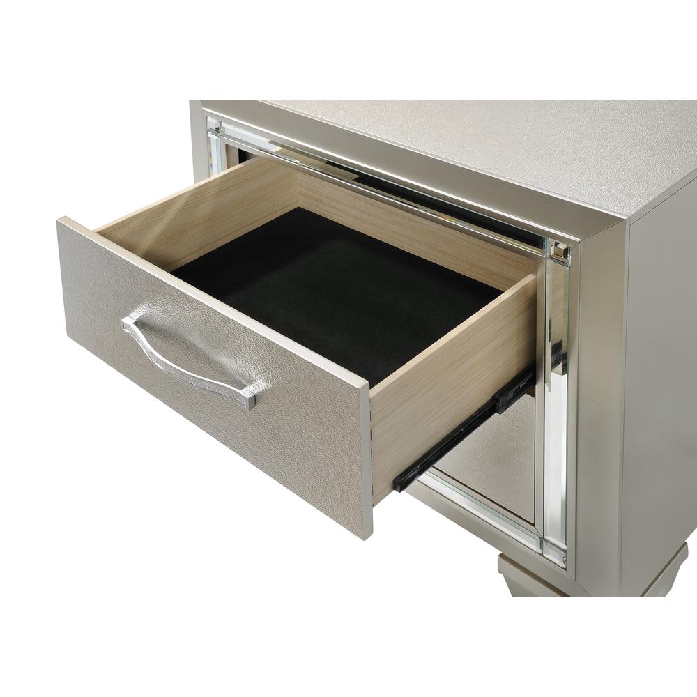 Glamour Youth Twin Platform Bed w/ Trundle. Picture 11
