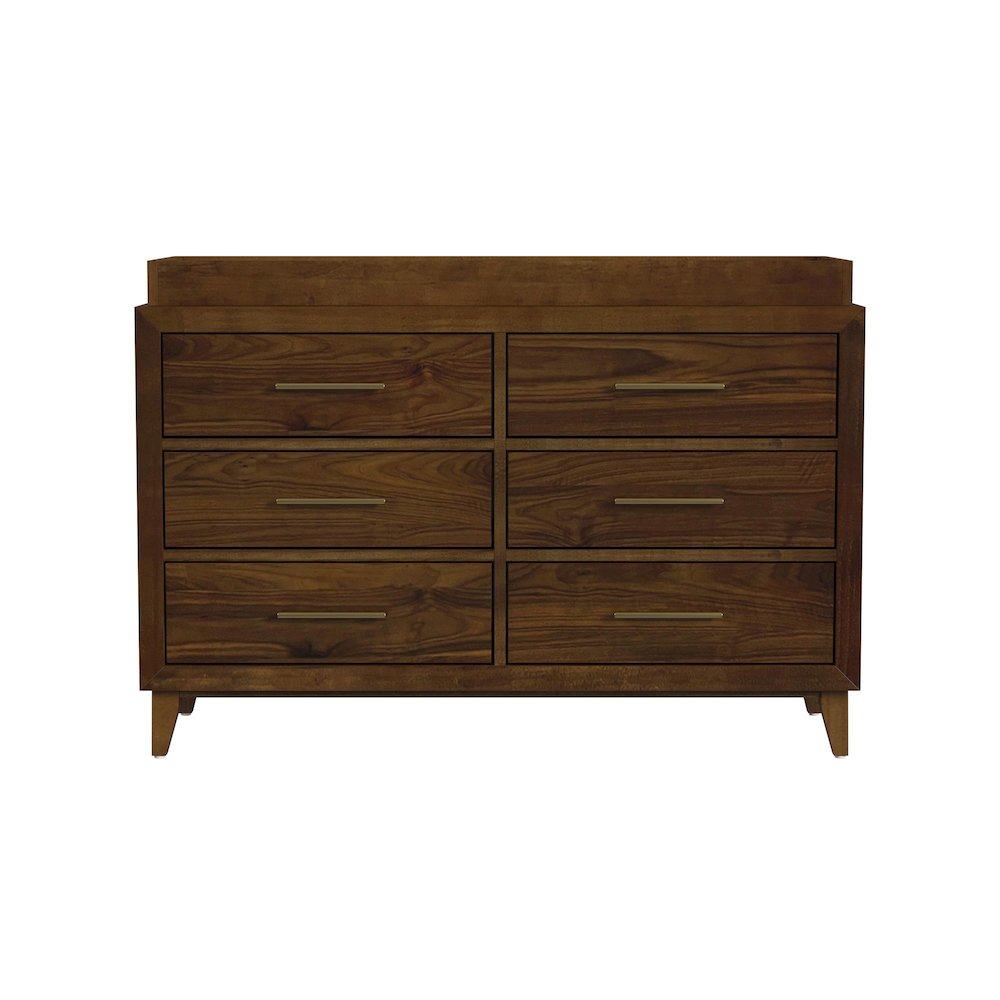 Malia Dresser and Topper in Walnut. Picture 2