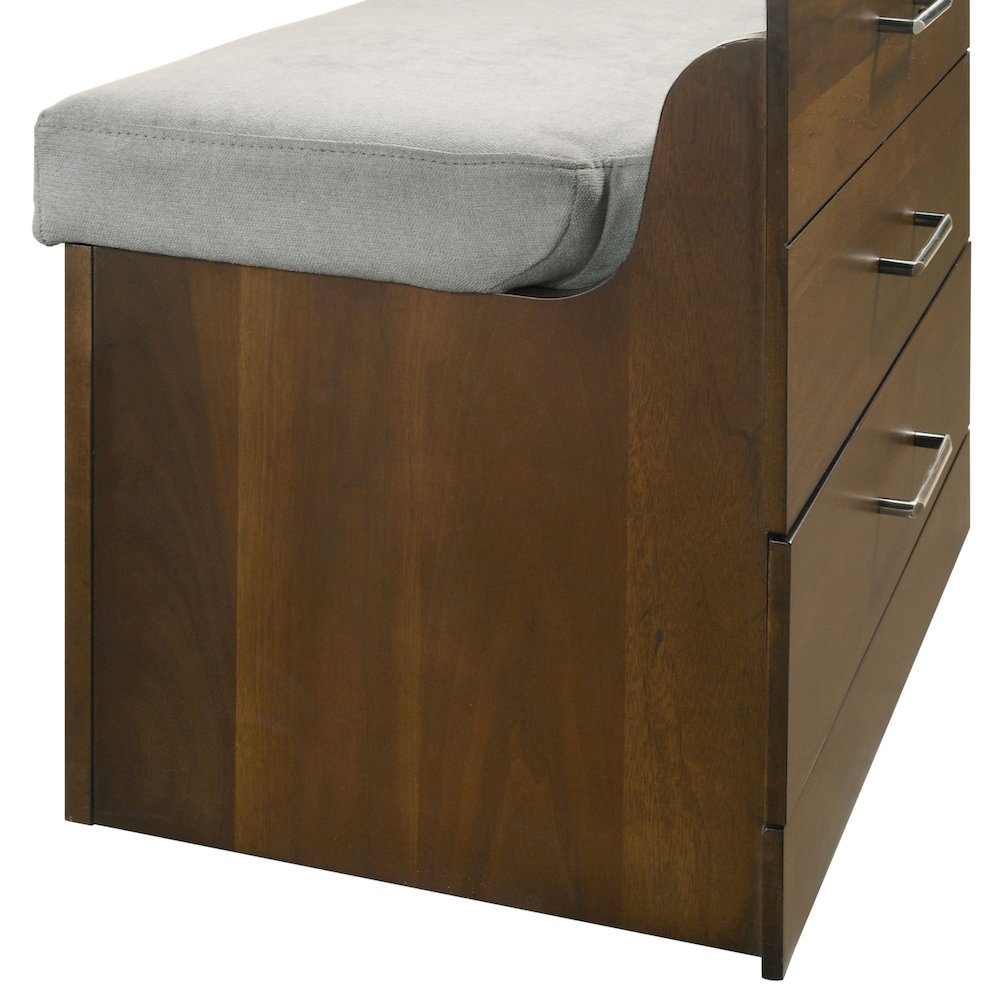 Zuma Dressing Table in Walnut. Picture 13