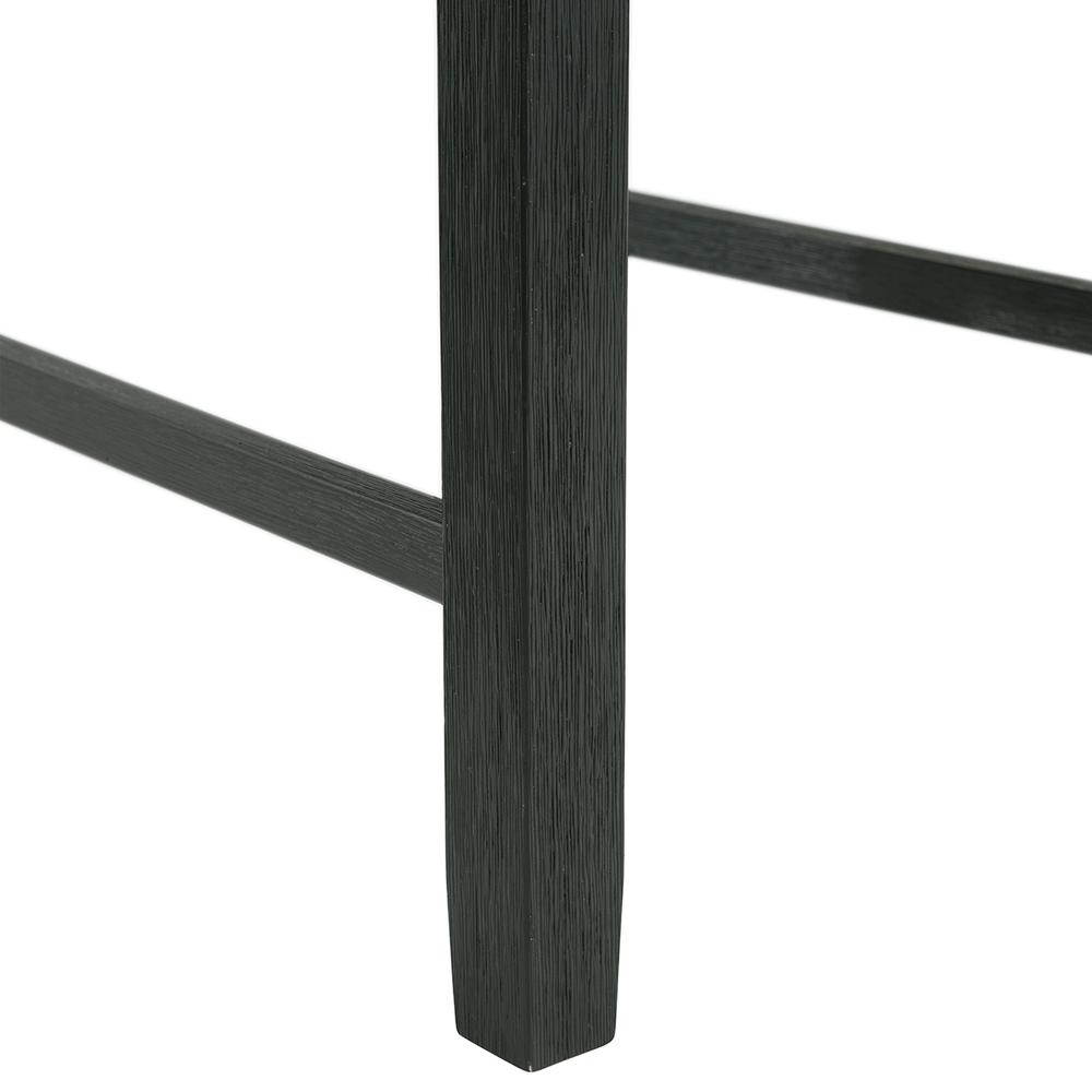 Kona Standard Height Side Chair Set in Black. Picture 11