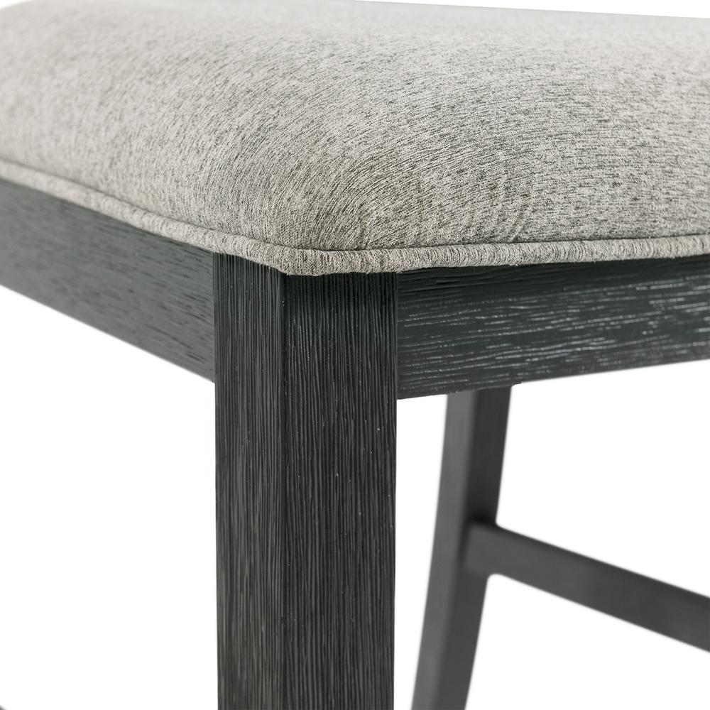 Kona Standard Height Side Chair Set in Black. Picture 12