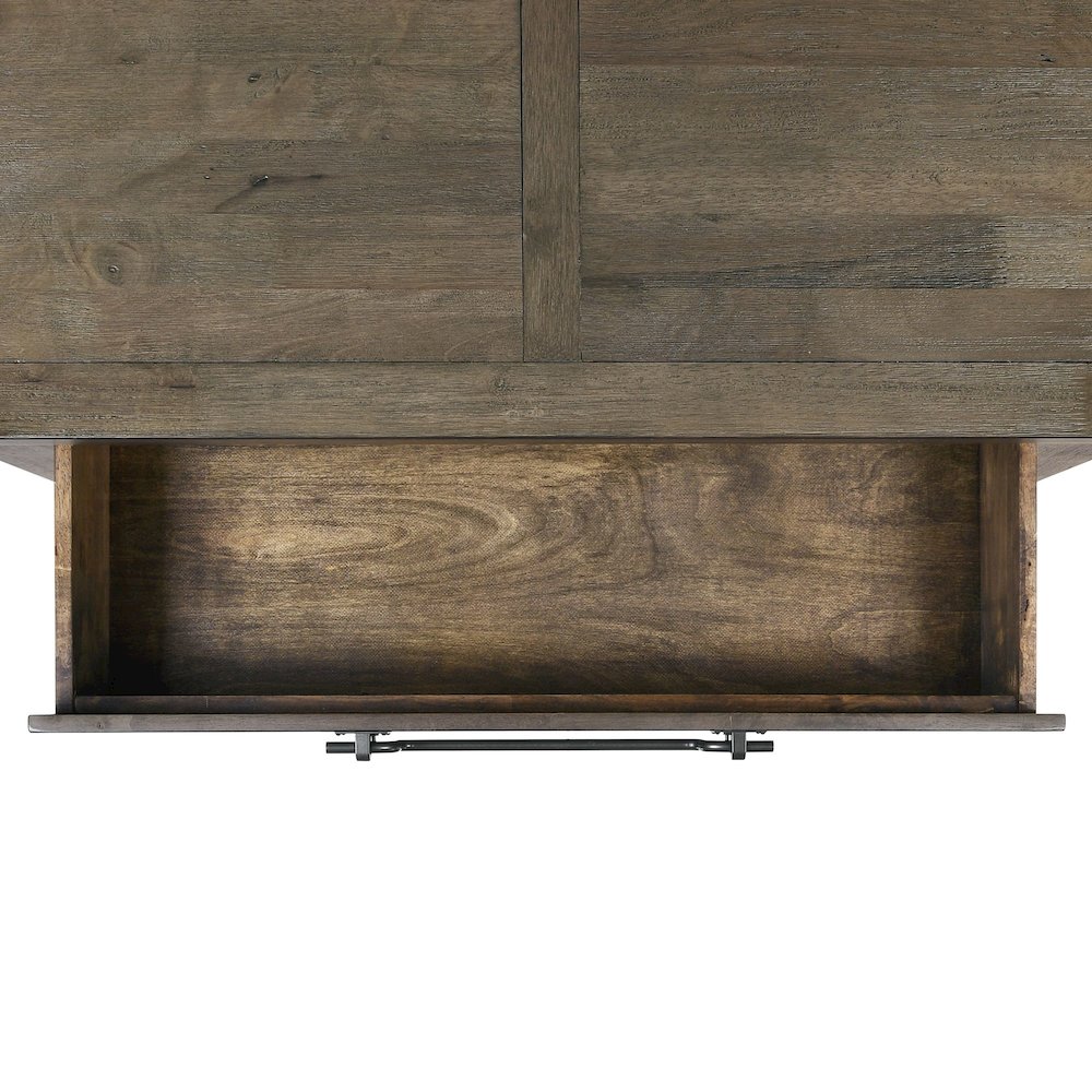 Memphis King Panel 3PC Bedroom Set in Grey. Picture 10