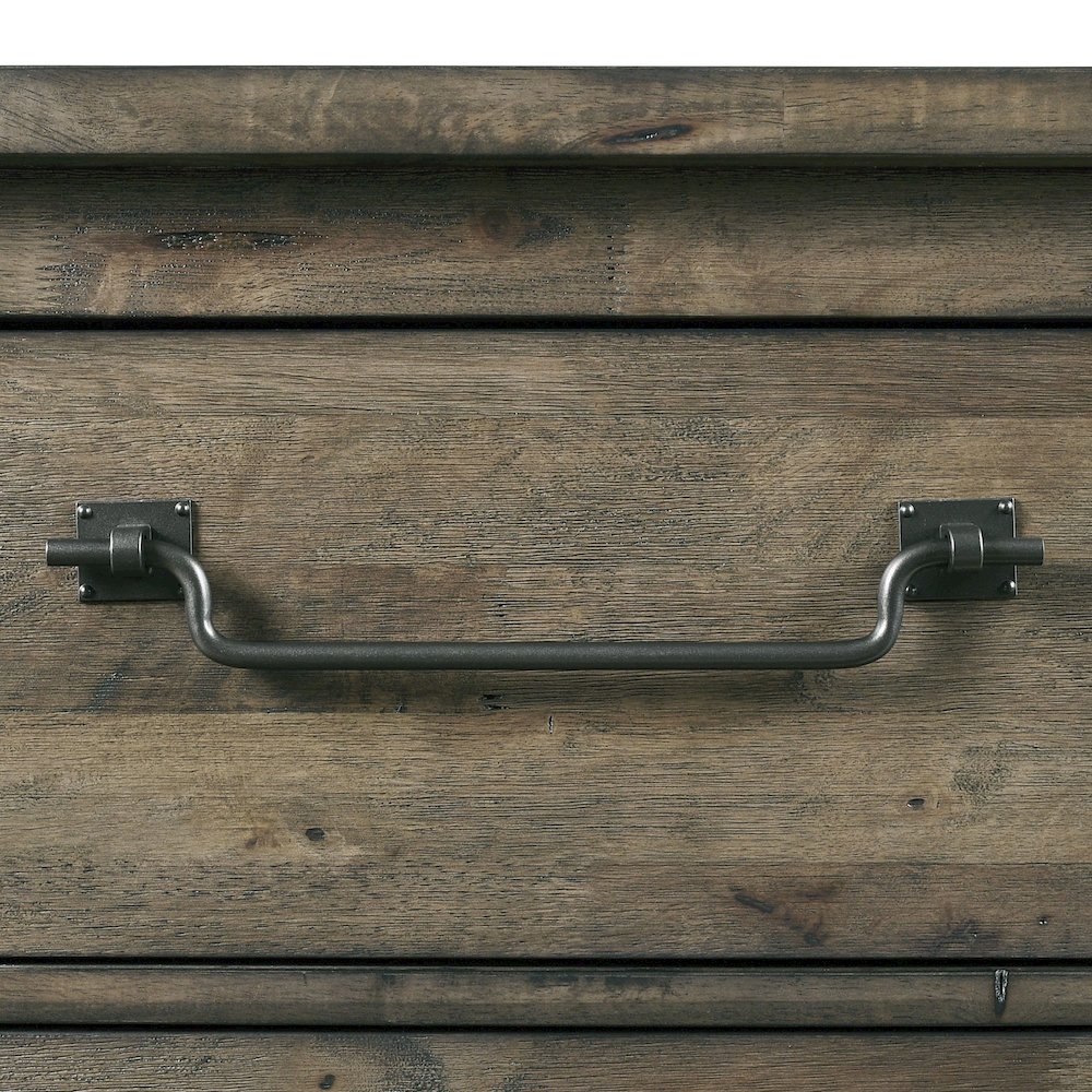 Memphis King Panel 3PC Bedroom Set in Grey. Picture 13