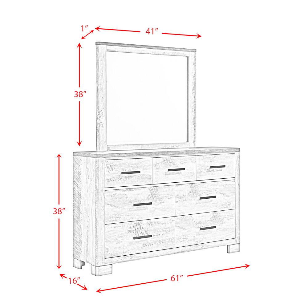 Picket House Furnishings Adam 6-Drawer Dresser. Picture 5