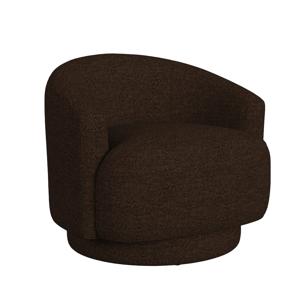 Oasis Swivel Chair in JH Chocolate. Picture 1