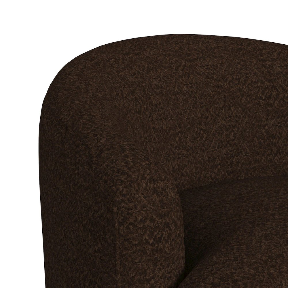 Oasis Swivel Chair in JH Chocolate. Picture 4