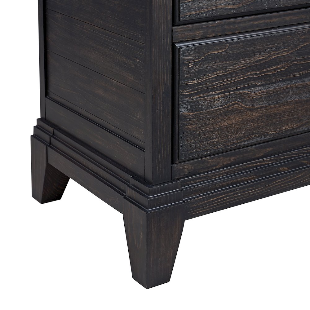 Johnshaven  Dresser in Espresso & Brown. Picture 8