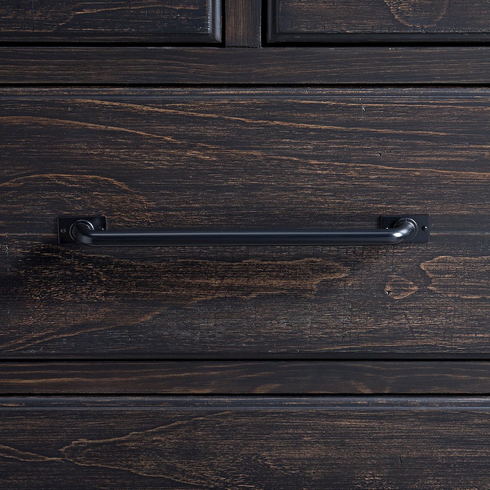Johnshaven  Dresser in Espresso & Brown. Picture 9
