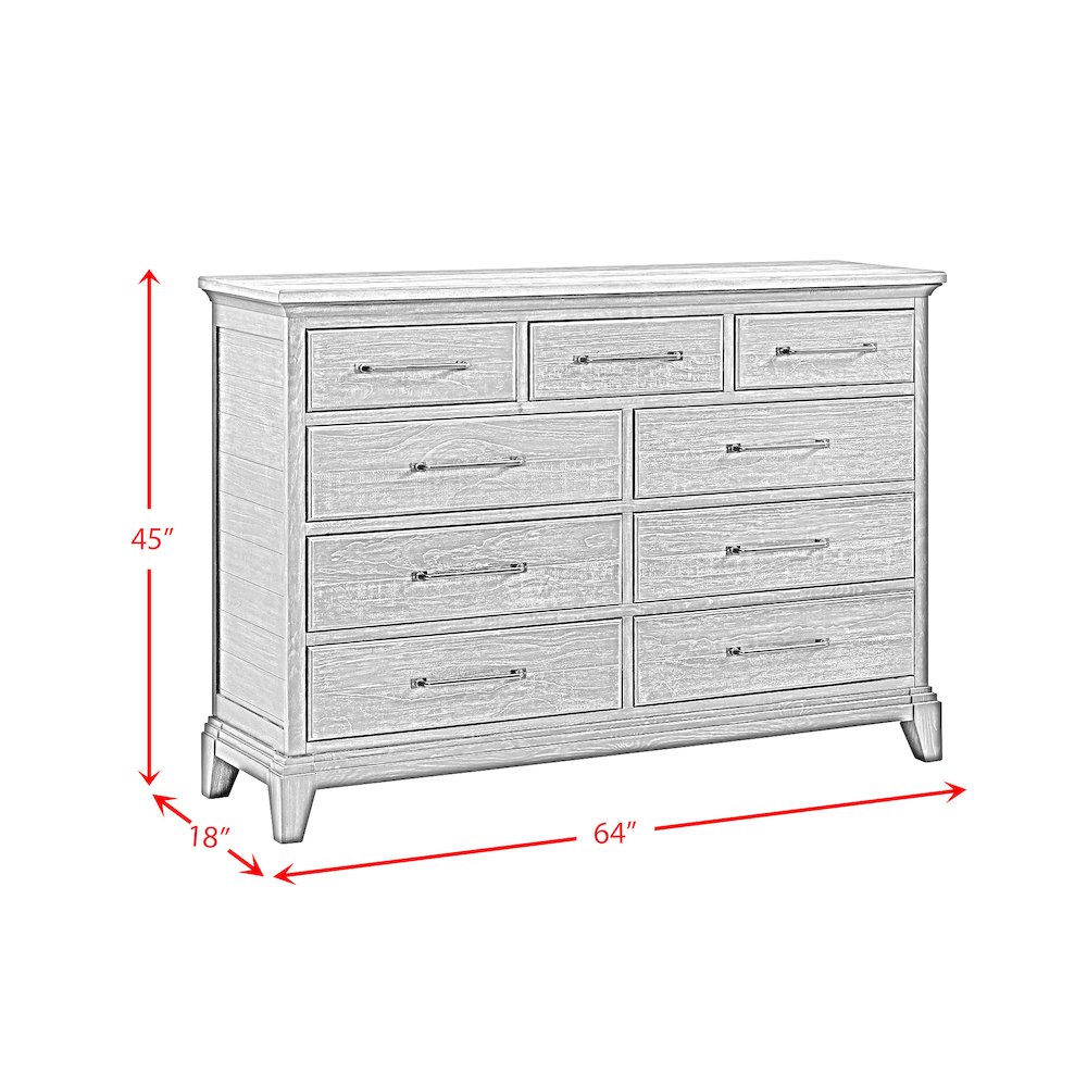 Johnshaven  Dresser in Espresso & Brown. Picture 10