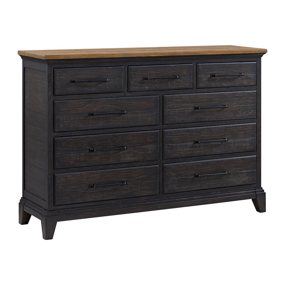 Johnshaven  Dresser in Espresso & Brown. Picture 1