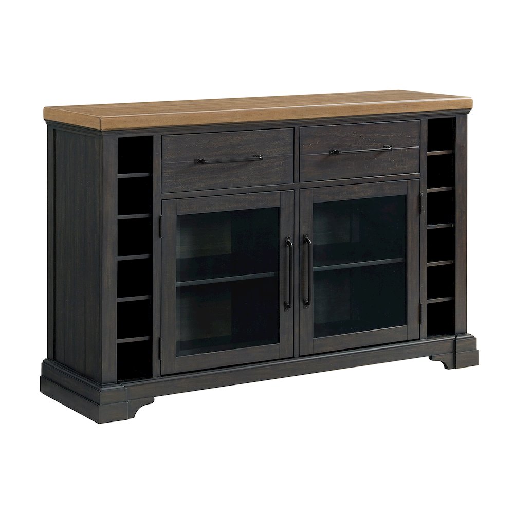 Johnshaven Server in Espresso and Brown. Picture 1