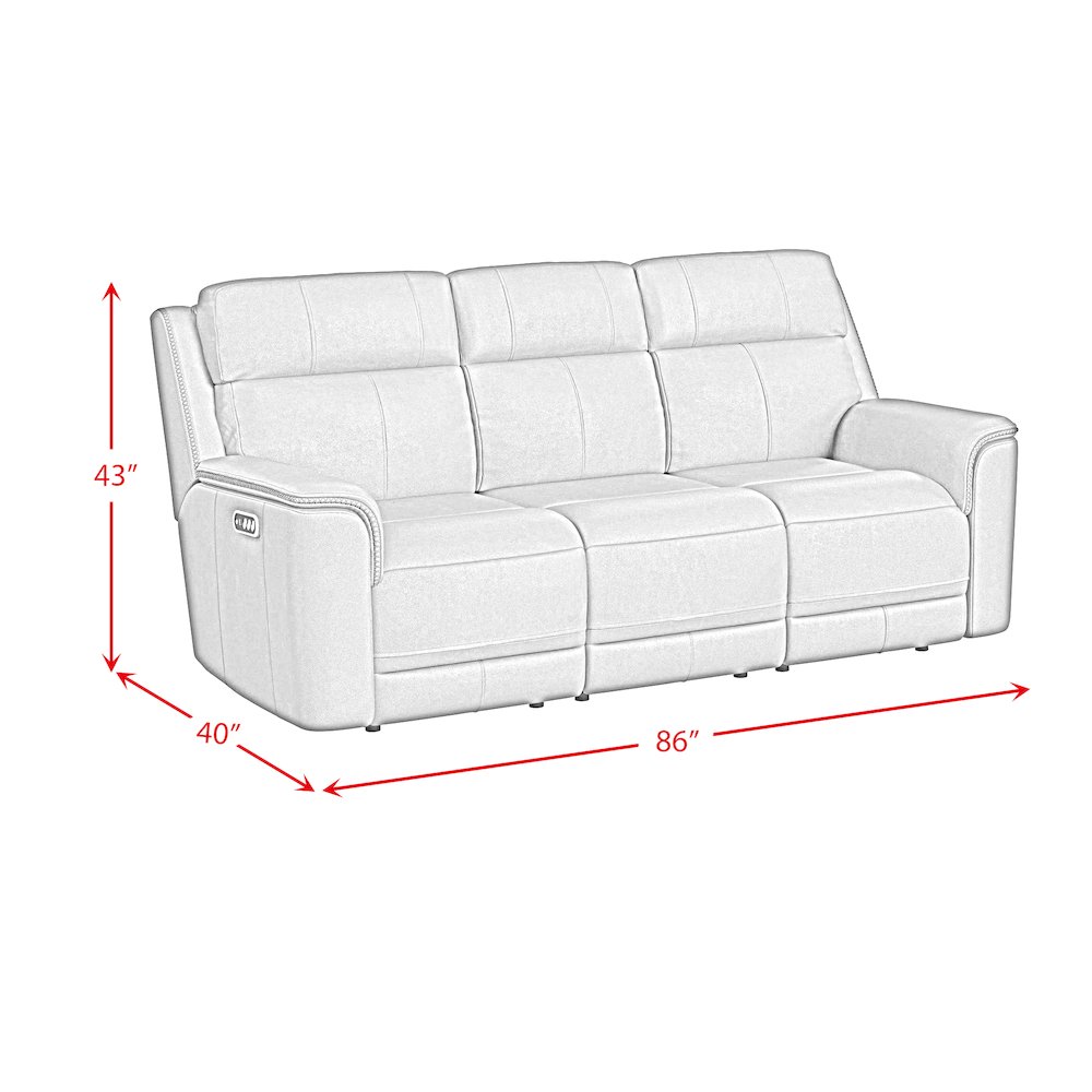 Mustang 3PC Living Room Set in Aline Butternut-Sofa, Loveseat & Recliner. Picture 12