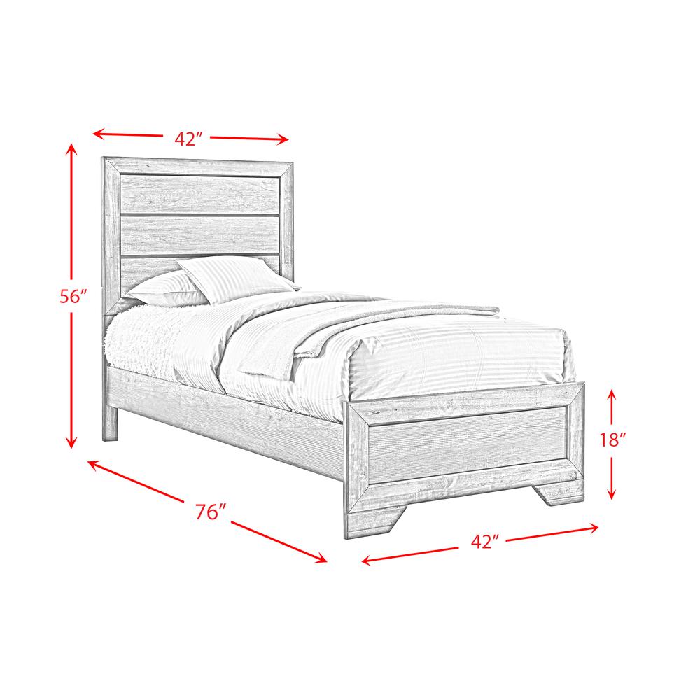Grayson Youth Twin Panel Bed. Picture 9
