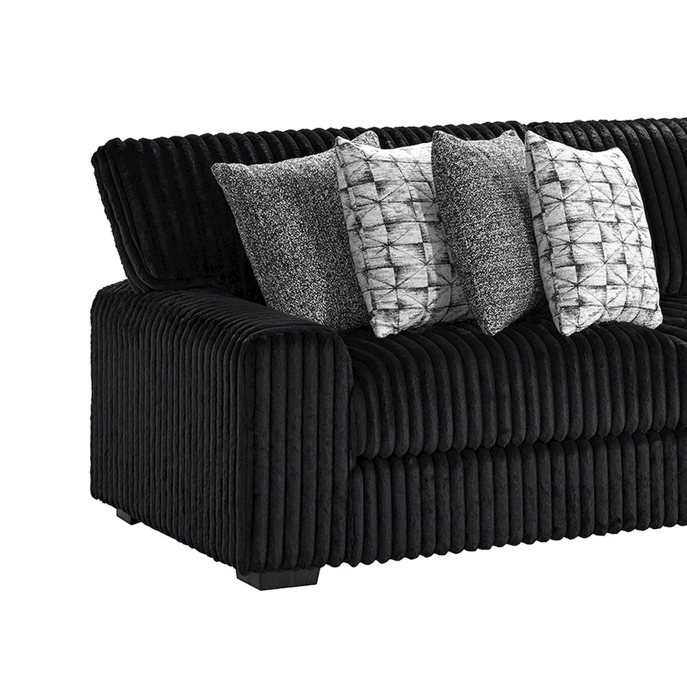 Twilight 2PC Sectional Set in Grand Cord. Picture 4