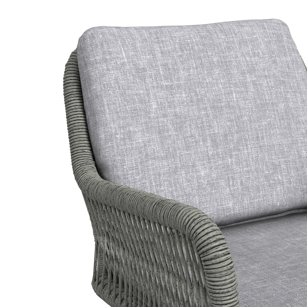 Orlando Barstool with Grey Fabric in Black (2 Per Carton). Picture 4