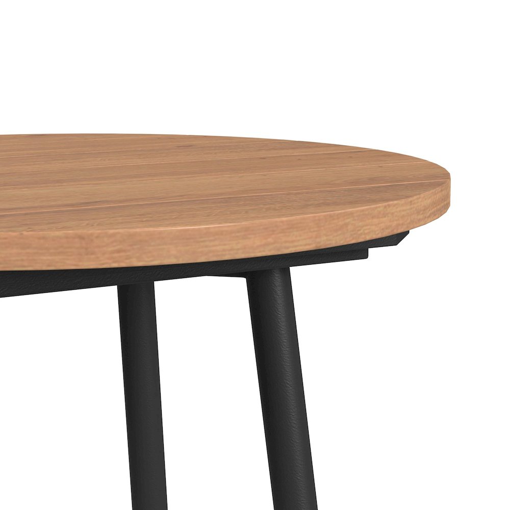Orlando Bar Table in Black. Picture 4