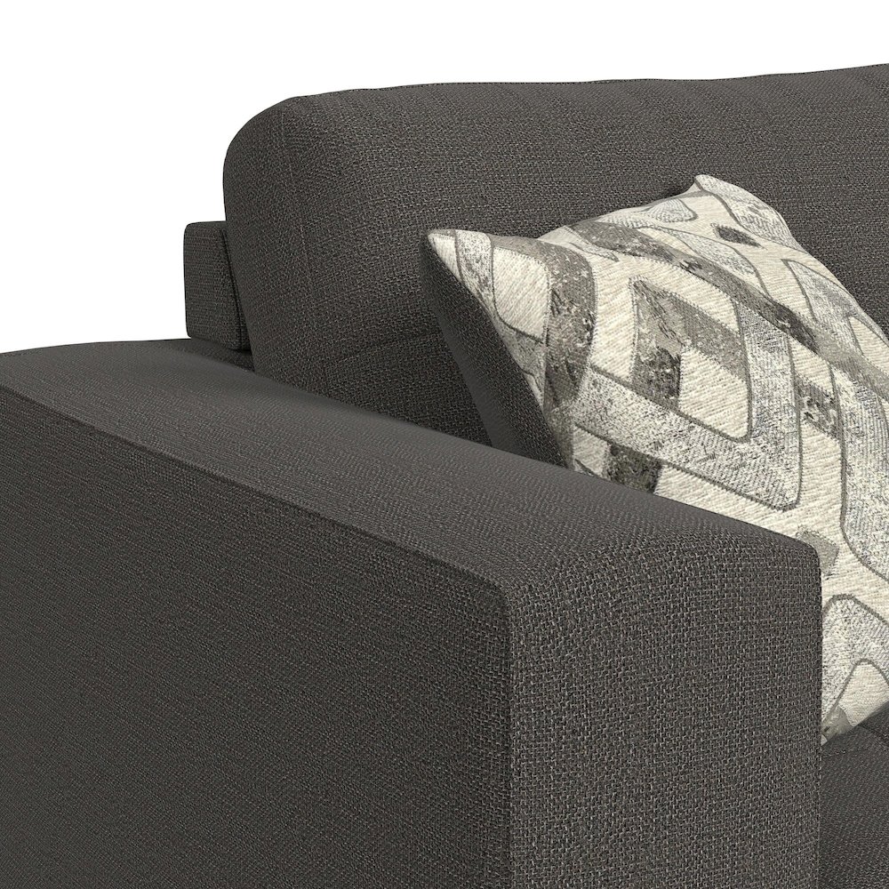 Options One 9PC Living Room Set in Palmer Plus Ash. Picture 6