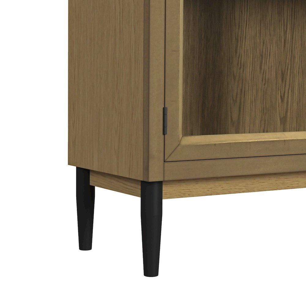 Homer Bookcase in Weathered Oak. Picture 7