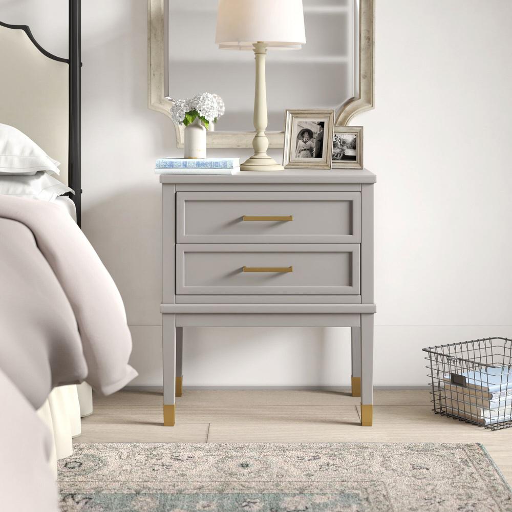 Picket House Furnishings Brody Side Table in Grey. Picture 2