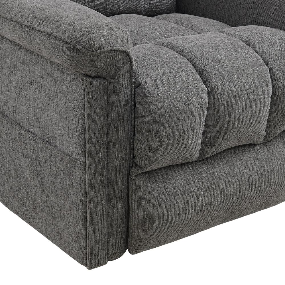 Secco Power Motion Lift Chair in 15337-2 Ribbit Charcoal. Picture 8