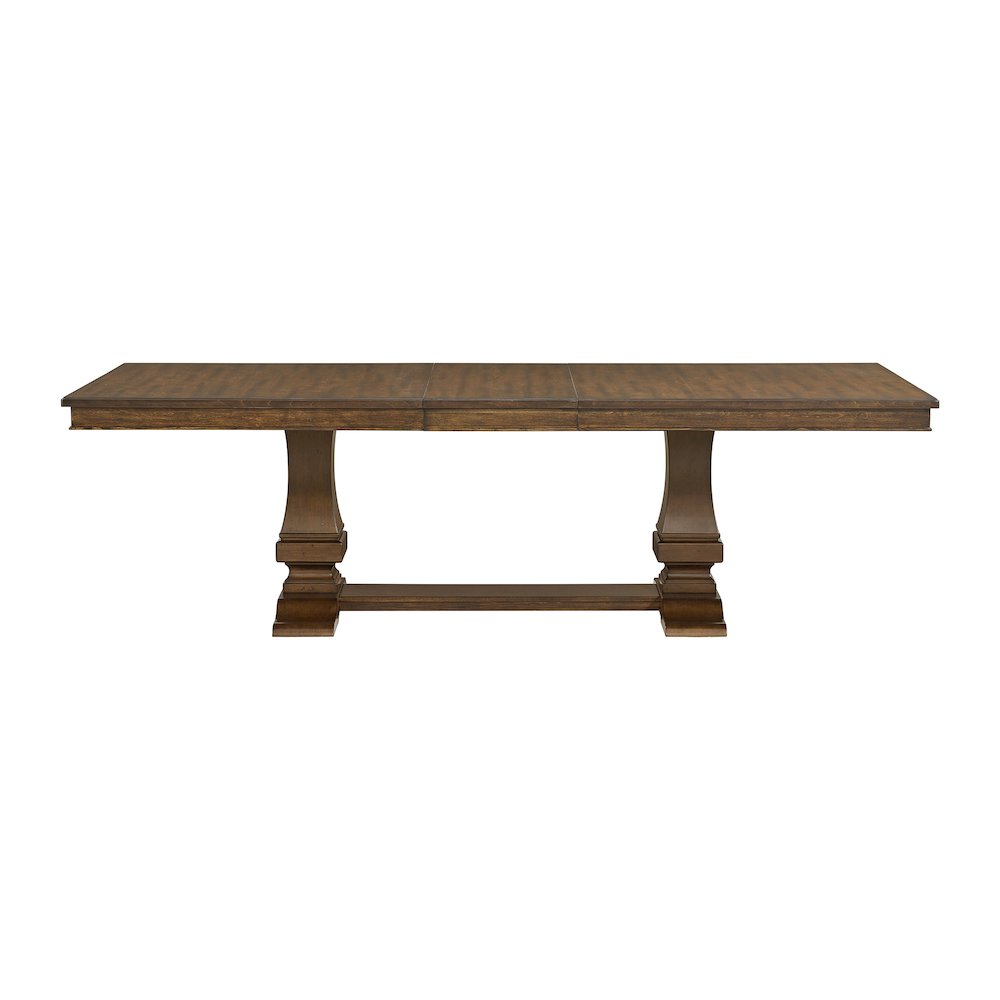 Stark Dining Table with with 18" Leaf in Cherry. Picture 2